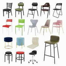 THEJOA 더조아 카페의자 인테리어의자 식탁의자 이케아st의자, 에이치체어-브라운