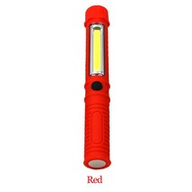 6000lumens cob led 작업 손전등 마그네틱베이스 및 클립 다기능 포켓 펜 라이트 검사 작업 라이트 자동차 수리 도구, 그물