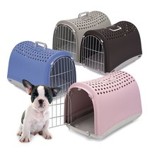 펫토리아 이탈리아 명품 아이맥 강아지 고양이 이동장 캐리어 카시트 가방 애견, 아이맥 이동장 리누스, 05 TORTORA/ROSA 80496LE