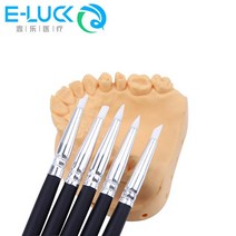 실험실기기 치과용 정밀 파워서플라이 원심분리5개/가방 치과 수지 브러시 펜 모양의 실리콘 치아 도구 기, 한개옵션1, 02 WHITE