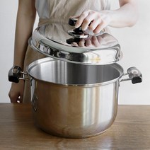 스텐304 대용량 들통 국통 곰솥 3size 곰솥 찜솥 회전솥 육수통 국솥 인덕션전골냄비 스텐들통 대형국솥 인덕션용냄비 인덕션냄비 업소용국솥 양은들통 업소용곰솥 업소용찜솥, 리빙아트 점보 곰솥 30cm