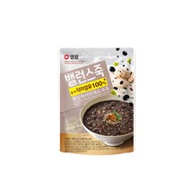 샘표 밸런스죽 흑임자 서리태 오곡죽, 420g, 1개