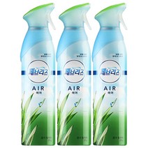 페브리즈 에어 탈취제 비내린 초원 275g, 3개