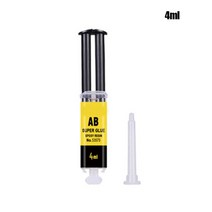 견고한 Epoxy Resin AB Glue Strong Home Repair High Strength Adhesive Plastic Wood Quick-drying FU, 02 4ml