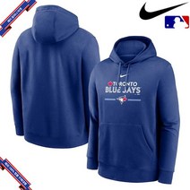 [미국정품] 나이키 MLB 토론토 블루제이스 Local Baseball Club Over Shoulder Fleece Pullover Hoodie - Royal 976050