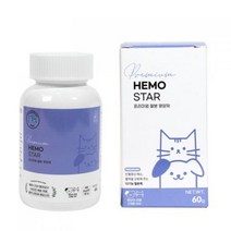멍냥이랑 헤모스타 반려동물 영양제 60g, 철분, 19개