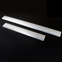 알루미늄 일자 안전자 커팅자 20cm 30cm