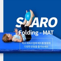 스카로 스폰지 매트 착지 매트 체육교구 접이식 2x1.5, 단품