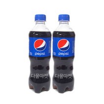 롯데칠성 펩시콜라업소용)500ml x 20펫탄산음료최근상품, 펩시콜라(업소용)500ml x 20펫/
