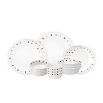 [코렐] 씨드 3인 홈세트 16p + 유리 머그잔 2p (랜덤), 상세 설명 참조