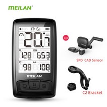 자전거 바이크 MTB 속도계 Meilan M4 무선 심박수 모니터 케이던스 속도 센서