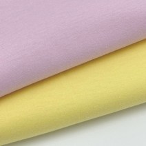 다이마루 무형광 면싱글원단 40수 더블지 2종 엘로우 핑크 티셔츠 실내복 츄리닝 여름원단, 연핑크