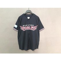 라쿠텐 이글스 블랙 야구유니폼 힙합티셔츠 B499