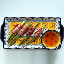 프라카 직사각 생선접시, 프리지아