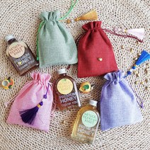 주머니꿀140g 결혼 돌 잔치 칠순 개업 조문 유치원 백일 답례품 교회 행사 단체선물, 그린, 아카시아꿀