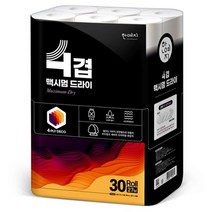 한예지 맥시멈드라이 4겹 천연펄프 화장지 27m 30롤 1팩