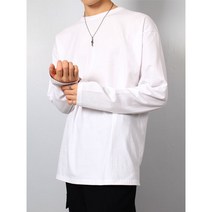 [당일출고] 남성 긴팔 티셔츠 레이어드 무지 롱슬리브 릴렉스 오버핏티