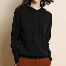 로미홀리 여성 긴팔티 후드티 니트 봄 가을 겨울 니트티 맨투맨 오버핏 빅사이즈 캐시미어 티 - 820