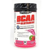 Bluebonnet Nutrition 블루보넷 뉴트리션 익스트림 엣지 BCAA 플러스 글루타민 파우더 딸기 키위 458g