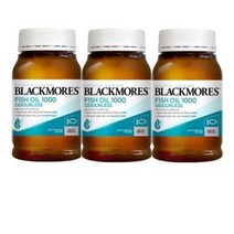 블랙모어스 냄새없는 오메가3 1000mg 200X3 묶음 호주직배송, 3개, 1000ml