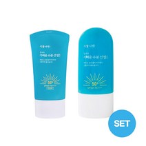 식물나라 산소수 가벼운 수분 선 젤 로션 더블 기획세트 (60ml+60ml), 1세트