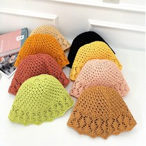 둥근 미니 니트 밀짚 뜨개 모자 사파리 뜨개질 손뜨개 소두 예쁜 패션 선물 라탄 여성 여자 버킷 햇 봄 여름 벙거지 햇빛 가리개 보넷 캠핑 린넨 비치 산책 데님 꽃 자수 차단