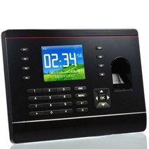 출퇴근기록기A-C061 2.8 인치 TFT 생체 인식 지문 시간 출석 레코더 ID 카드 기계 네트워크 U 디스크, 01 English
