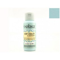 헤리티지공예 CADENCE 베리쵸키 글라스 데코 울트라 매트 물감 59ml (무광 수성 유리 글라스 포슬린 물감), 13.파우더블루(CG1353)