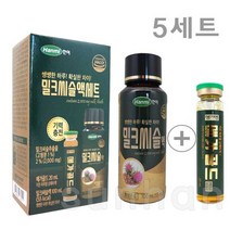 한미 밀크씨슬액세트 (밀크씨슬액 100ml+메가골드 20ml)/밀크시슬/숙취해소 에너지 음료 드링크, 5세트