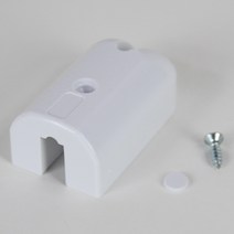 10mm 레일용 샤시 스토퍼 창문 창호 샷시 수리 부속, 백색 10mm레일용 고급스토퍼