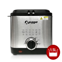 케이페이지 미니 튀김기 1.5L, KP-F120