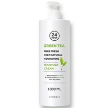 아요델 가볍고 촉촉한 그린티 수분크림 1000ml, 1개