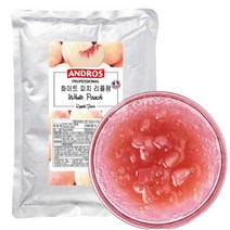 앤드로스 화이트 피치 리플잼 1kg 1박스(6개), 6개