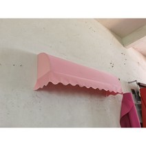 카페 식당 입구 장식 캐노피- 커스텀 원형 사다리꼴 방수 천막 차양막 상업용 디자인 어닝, K