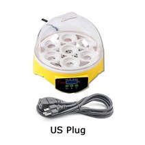 병아리 부화기 HHD 7 계란 인큐베이터 기계 110V/220V 자동 디지털 미란 인큐베이터 닭 부화장 인공, 220V, US Plug