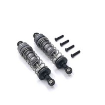 WLtoys 144001 144002 124016 124017 124018 124019 RC 자동차 부품 금속 업그레이드 수정 스프링 유압 충격 흡수 장치, CHINA, GRAY