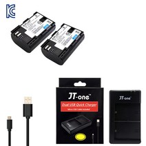 상세설명참조 캐논 LP-E6N 호환배터리 듀얼충전기 5D Mk3 오막삼, 듀얼충전기1개 호환배터리2개 세트