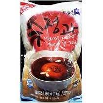 세준푸드 원액 수정과 농축액 하늘청 790ml 음료 엑기스 액상 (음료원액/음료엑기스/음료베이스/액상베이스/업소용/식자재/식당용/식당/차/차류/식품 추천), 1개