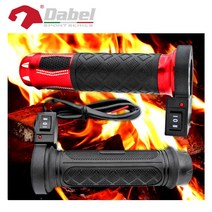 오토바이 2단 열선그립 오토바이 핸들열선 핫그립 방한용품 레드 바이크 스쿠터 pcx nmax xmax 크루심 온도조절 열선핸들, 골드