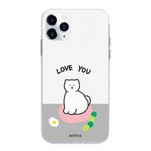 멍냥이 아트 젤리 케이스 갤럭시S/노트/아이폰시리즈