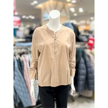 소고 앞 지퍼 라운드 블라우스 TG1BA02