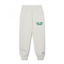 MLB 엠엘비 바시티 로고 조거팬츠 NY (Cream)