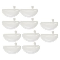 QDY 10x Squeakers 플러시 Squeakers 인형 삽입 소음 제조기 신발 교체, 96MMX60MM, 투명한, ABS