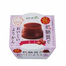 엔도제 팥 E저당질 요칸 코시 90g × 6개 遠藤製餡 E低糖質ようかん こし 90g ×6個