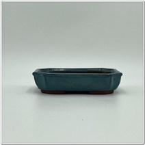 낮은 도자기 분재 화분 Y-048 분재분 유약분