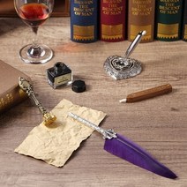 YPG4966796종 퀼 만년필 세트 캘리그라피 깃펜, 단일옵션