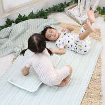 화모베이비 모달리플2종 소프트매쉬패드+사각매쉬베개, 올리브그린