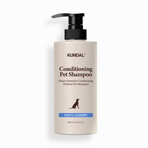 쿤달 네이처 인텐시브 컨디셔닝 퍼퓸 애견 샴푸 화이트런더리 500ml, 500ml x 1개