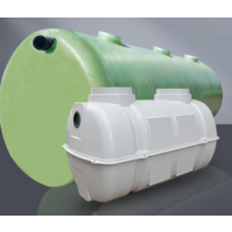 농막정화조 농막화장실 정화조 유리 강철 홈 농촌 3 그리드 화장실 하수 탱크 입방 분리 완료 플라스틱 배럴, [01] 0.8 입방 가정용 유리 섬유 정화조