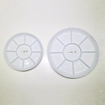 고백자홍화 구절판 나눔 접시 식판 베트남식 월남쌈, 대